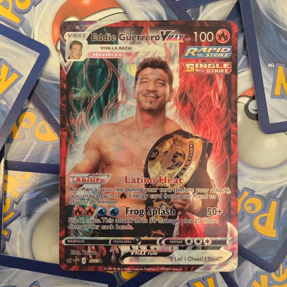 Eddie Guerrero Pokemon Card